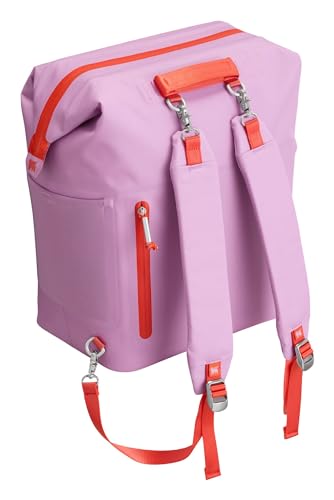 Stanley All Day Madeleine Backpack Soft Cooler 20 Can Cooler with Handle and Shoulder Straps Insulated Travel Bag with Zipper BPA-Free - color: Lilac, style: Midi