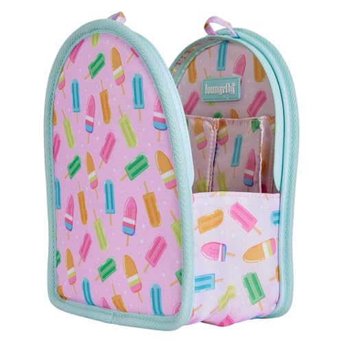 Loungefly Popsicle Light-Up Mini Backpack Insert Organizer - size: 9 inches
