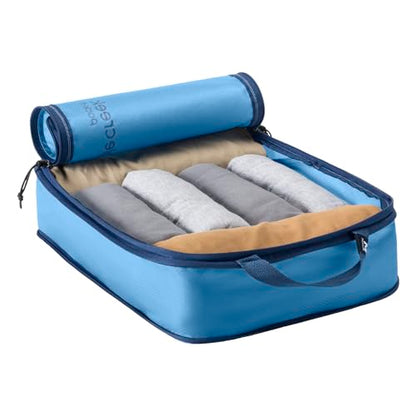 Eagle Creek Pack-It Isolate Carry-On Set - Compact Compression Cube Set for Optimizing Luggage Space - Convenient Top Handle - Internal Storage Divider - Water-Resistant - Washable - Blue Dawn - color: Blue Dawn