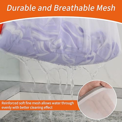 Polecasa Mesh Laundry Bags 3 Pack (Large, Medium, Small) - Durable Zipper Wash Bags for Delicates, Lingerie, Bras, Underwear - Protect Garments in Washing Machine - size: 1 Large, 1 Medium, 1 Small