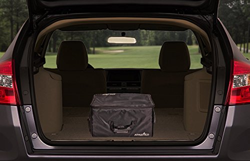 Athletico Golf Trunk Organizer Storage - Car Golf Locker to Store Golf Accessories | Collapsible When Not in Use