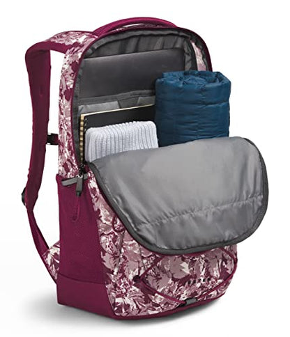 THE NORTH FACE Women's Every Day Jester Laptop Backpack, Boysenberry Coleus Camo Print, One Size - color: Boysenberry Coleus Camo Print