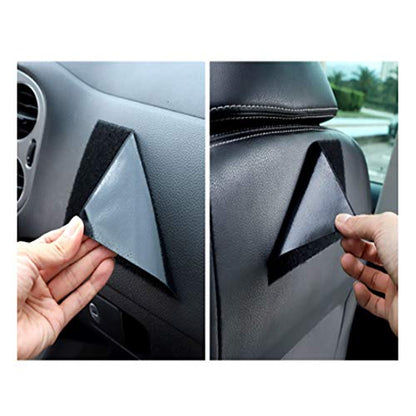 Car Side Pocket Organizer, Auto Seat Pockets PU Leather Pen Phone Holder Tray Pouch Used for Car Door, Window, Console, Seat -Fits to Organize Document, Registration, Notepad, Gadgets, Pen