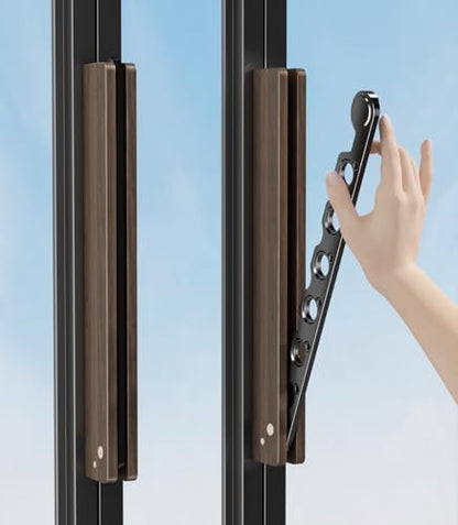 Natural Wood Folding Clothes Hanger Rack for Laundry Room, Wall Mounted Clothes Drying Rack, Laundry Drying Rack Foldable, Perfect for Small Spaces, Walnut Wood Black - color: Black