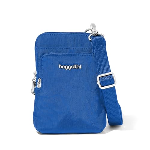 Baggallini Women's Securtex Anti-theft Activity Crossbody Bag - color: Lapis