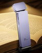 86lux Book Light, Rechargeable Clip-On LED Reading Light for Bed & Night Use - 3 Color Temperatures with Stepless Dimming, Ultralight Bookmark Design for Kids, Book Lovers, Purple - color: Purple