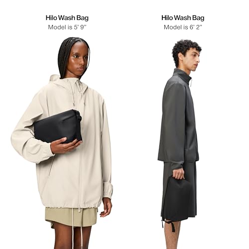 RAINS Weekend Wash Bag - color: Black