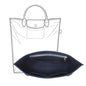 Purse Organizer Insert Compatible with Longchamp Le Pliage M Top Handle Tote Bag, Blue/SM - color: Blue, size: M Tote Bag (Top Handle)