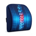 Lumbar Support Pillow for Office Chair, Memory Foam Back Support Pillow for Office Chair, Help Relieve Pain of Back and Lumbar, with Breathable Cover, Ergonomic and Comfortable for Long Hours Sitting