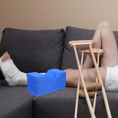 Foot Elevator Pillow for Hand and Foot Protection Ankle Cushion and Heel Support Pad Pressure Relief Leg Rest for Elderly Bedridden Patients Washable and Detachable 7.87X3.94X0.1 Inches