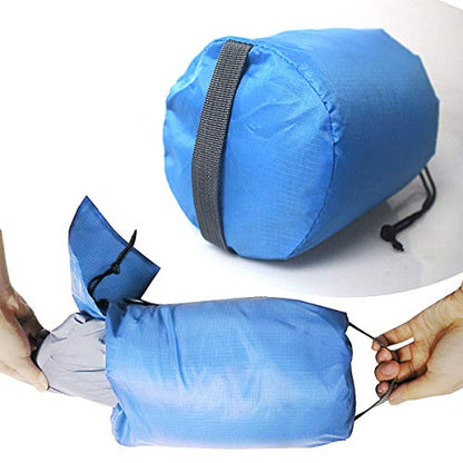 Frelaxy Stuff Sack Set 3-Pack (3L&5L&9L), Ultralight Ditty Bags with Dust Flap for Traveling Hiking Backpacking - color: Neon Green&Orange&Gray