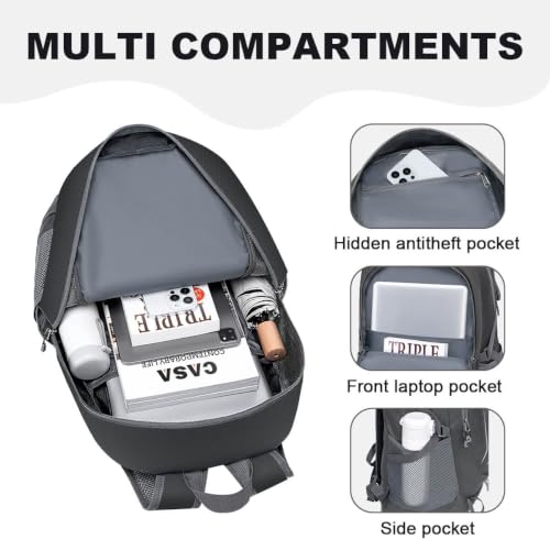 MIYCOO Backpack - Ultra Lightweight Packable Backpack for Travel Camping, Hiking Back Pack Waterproof Foldable Daypack for Men Women Grey - color: Grey