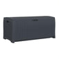 Suncast Outdoor Storage Box - 73 Gallon Cyberspace Resin Wicker Deck Box with Lockable Lid, Outdoor Storage Bin for Patio Cushions, Shoes, Pool & Garden Gear, Made in USA - style: Deck Box (Cyberspace)