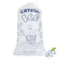 ENNIYU Ice Bags 8lb with Drawstring, 50 Pack Plastic Ice Bags for Ice Storage (2 Mils Thickness) - size: 8LB-CUP