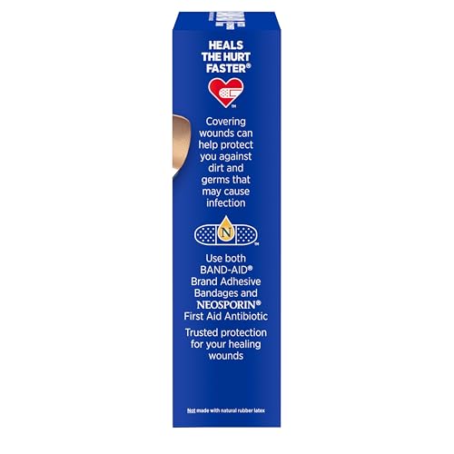 BAND-AID Brand Sterile Flexible Fabric Adhesive Bandages,Comfortable Flexible Protection & Wound Care for Minor Cuts & Scrapes, Designed to Cushion Painful Wounds,Extra Large Size 10 Count (Pack of 2) - size: 10 Count (Pack of 2), style: All One Size