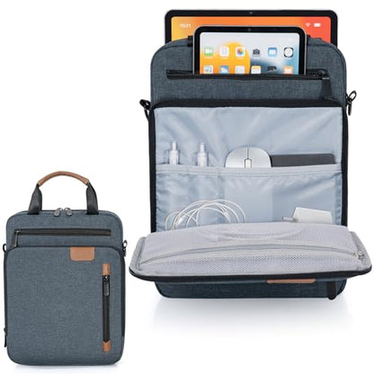 15 inch Laptop Sleeve Bag,Padded Protective Travel Carrying Case for New 15"/15.3" MacBook Air M5 M4 M3 M2 2026-2023,Dell XPS 15 Plus,15 Inch Surface Laptop 7/6/5/4/3,Galaxy Tab S9 Utra 14.6" - color: Blue, size: 15 Inch