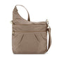 Travelon Anti-Theft Signature 3 Compartment Crossbody Bag - color: Sable