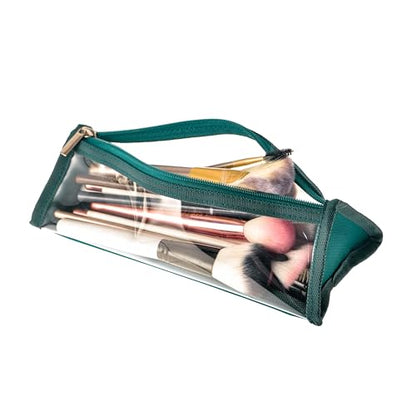 3 Pack TSA Approved Toiletry Travel Bag Vinyl Makeup Bag Small Clear Cosmetic Pouch Small toys Organizer Storange Carry on Travel accessories Bag