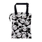 Car Garbage Bag Cute Black Panda Drawstring Car Trash Bag Hanging for Back Seat with Adjustable Buckle Canvas Vehicle Trash Can Easy-to-Install - color: Cute Black Panda