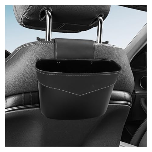 Mini Car Trash Can - Leak-Proof Hanging Car Garbage Can Auto Trash Bag Organizer - Small Garbage Bin Container Vehicle Front Back Seat Storage Accessories for Cars Home Office (BackSeat) - size: BackSeat