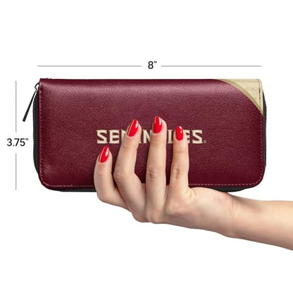 Littlearth NCAA Curve Zip Organizer - Officially Licensed Teams - color: Florida State Seminoles