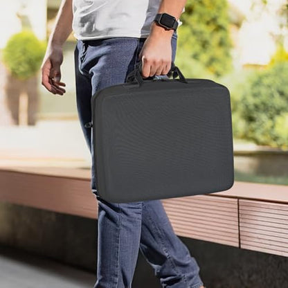 42 slots watch storage box, portable hard watch travel box, watch storage display storage box, padded watch portable box for watches - size: 42 Slots