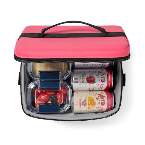 YETI Daytrip 9L Insulated Soft Cooler Lunch Box, Tropical Pink - color: Tropical Pink