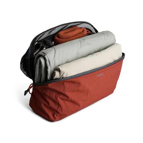 Bellroy Packing Cube 6L (Organizer Packing Pouch with Internal Zip Pocket and Durable, Lightweight Design) - Clay - color: Clay