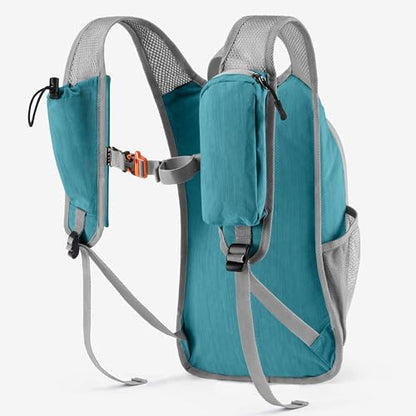 Uselike 10L Small Hiking Backpack Travel Daypack Lightweight Packable Back Pack for Women Men(Teal Blue) - color: Teal Blue