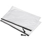 MECCANIXITY Mesh Zipper Bags, A3 Size Plastic Zip File Pouch Document Folders for Home Office Travel, Black Pack of 3 - color: Black