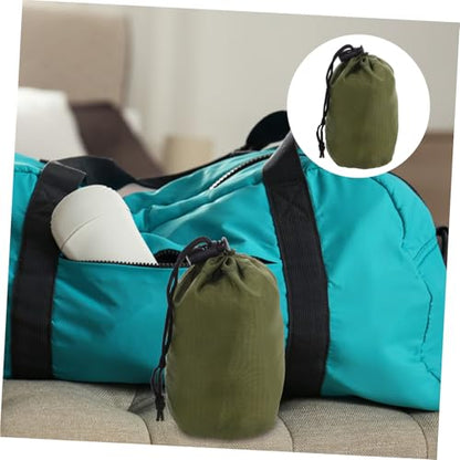 Holibanna Outdoor Compression Stuff Sack Lightweight Nylon Drawstring Organizer for Raincoat and Camping Gear for Hiking and Travel Storage