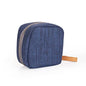 Hekyip Mini Cosmetic Bag, Travel Makeup Pouch, Portable Waterproof Cosmetic Pouch for Ladies Women, Mini (Mini Navy Blue) - color: Mini Navy Blue
