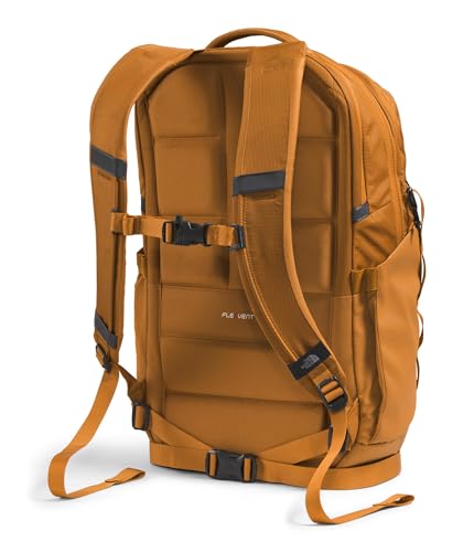 THE NORTH FACE Surge Commuter Laptop Backpack | Daypack With Water Repellent Finish, 16" Laptop Sleeve, Reflective Details - color: Timber Tan, size: One Size