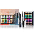 FantasyDay All in One Makeup Kit for Women Full Kit Girls Makeup Gift Sets Xmas Essential Bundle Include Eyeshadow Palette Lipstick Blush Concealer Eyeliner Mascara Foundation Brush Eyebrow Pencil - color: SET001B