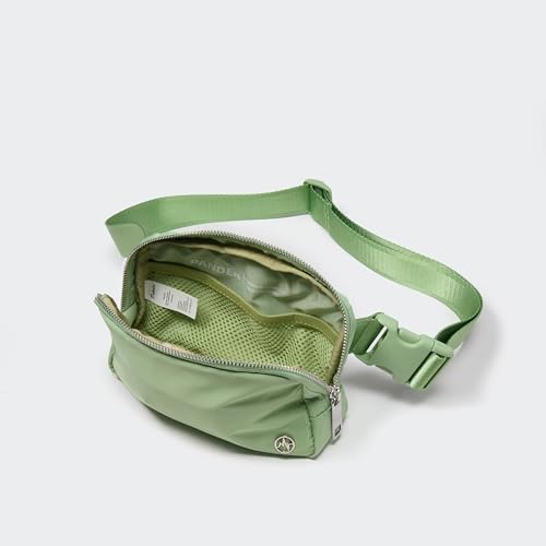 Pander Everywhere Belt Bag for Women, Fashion Waist Packs, Crossbody Bags with Adjustable Strap (Green Asparagus). - color: Green Asparagus