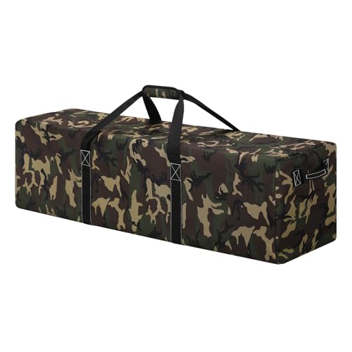 48 Inch Duffle Bag for Travel Camping - 165L Extra Large Heavy Duty Duffel Bag, Sport Equipment Storage Bag with 2 Sides Handles-Camo - color: Camo, size: 48 inch