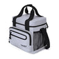 TOURIT Large Lunch Bag 14L Insulated Lunch Box Lunch Cooler for Men Women Work, Black - color: Gray