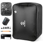 41L Travel Vacuum Bags with Pump, 180° Open,Compression Bags for Travel Luggage, Reusable IP67 Waterproof Vacuum Seal Packing Cubes for Carry On Suitcase and Backpack (1PC + Pump) - size: 1PC-PUMP