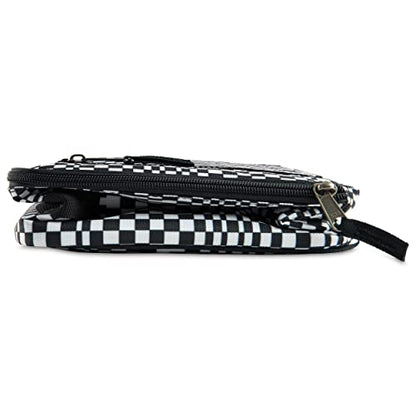 PackIt Freezable Classic Lunch Box, Checked Out, Built with EcoFreeze Technology, Collapsible, Reusable, Zip Closure With Zip Front Pocket and Buckle Handle, Perfect for School Lunches - color: Checked Out