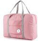 For Spirit Airlines Personal Item Bag Foldable Travel Duffel Bag Tote Carry on Luggage Duffle Overnight for Women and Men - color: 1112 Pink
