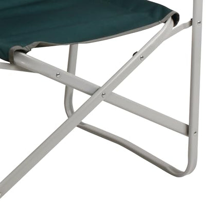 Coleman Outpost Elite Folding Camping Chair with Side Table & Cup Holder, Weather-Resistant Portable Chair with Arm Rests