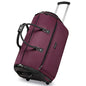 Modoker Rolling Garment Bags, 25in Large Garment Duffle Bag with Wheels, 3 in 1 Garment Suit Luggage Bag, Not Standard Carry-On Size for Women Men Business Travel Weekender, Red - color: 25in-Red