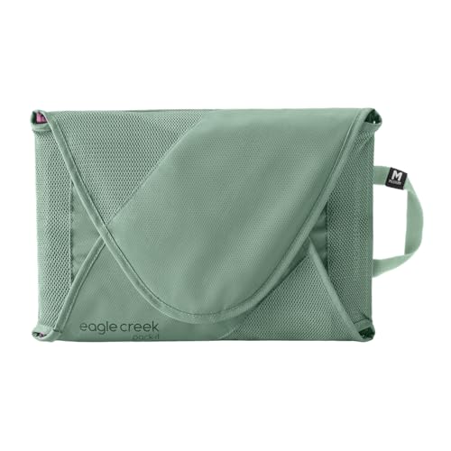 Eagle Creek Pack-It Reveal Garment Folder - Compression Wings - Maximize Luggage Space - Convenient Top Handle - Quick Drying Material - Medium - Willow Green - color: Green