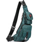 NICGID Sling Bag Chest Shoulder Backpack Crossbody Bags Casual Daypack for Men Women - color: Dark Green-2