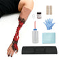 Wearable Wound Packing Arm Trainer, Partial Arm Amputated Simulation Kit for Medical Training, Emergency Trauma Assessment Practice Set - style: Arm