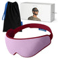 Ostrichpillow Eye Mask, Sleep Mask for Men Women 100% Blackout, No Pressure On Eyes, Soft & Breathable, Adjustable Fit, Travel Bag Included - color: Dusk
