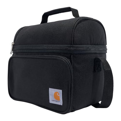 Carhartt Camping Cooler, Worksite Lunchbox, Soft Shell Lunch Bag for Construction Sites, Work and Everyday Use, Black - color: Black
