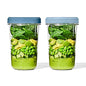 OXO Good Grips Twist & Stack Container – 40 oz – 2 Pack - style: 40 oz