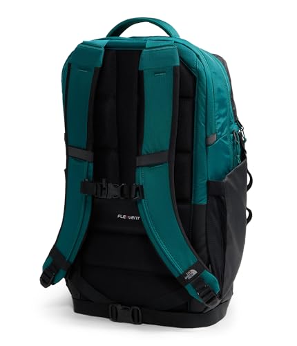 THE NORTH FACE Surge Commuter Laptop Backpack | Daypack With Water Repellent Finish, 16" Laptop Sleeve, Reflective Details - color: Pacific Teal/Tnf Black, size: One Size