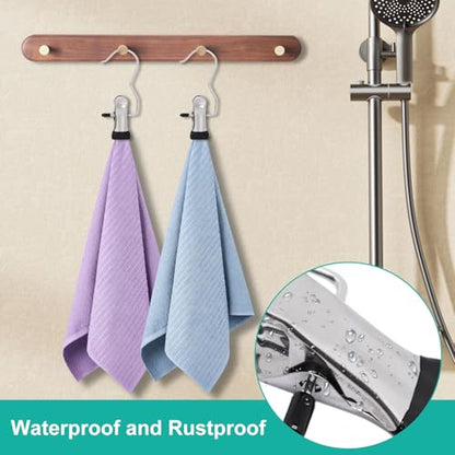 22PCS Boot Hanger Clips, Laundry Clothes Hanging Hooks for Closet Organizers and Storage, Legging Yoga Pants Clamps for Boot Pants Jeans Hats Towel Doll